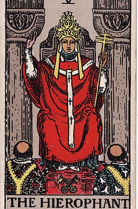 Carta de tarot: El Sumo Sacerdote