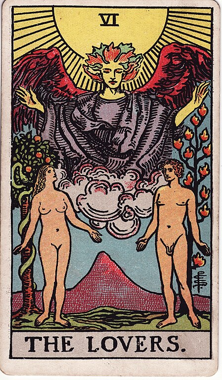 RWS_Tarot_06_Lovers