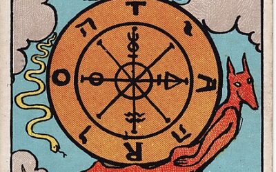 Carta de tarot: La Rueda de la Fortuna