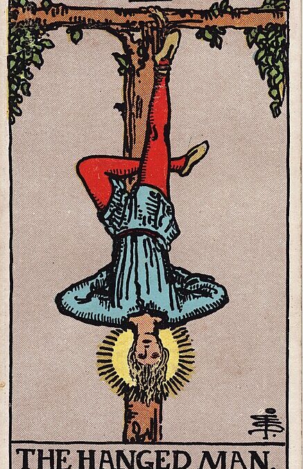 Carta de tarot: El Colgado