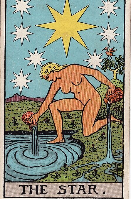 Carta de tarot: La estrella