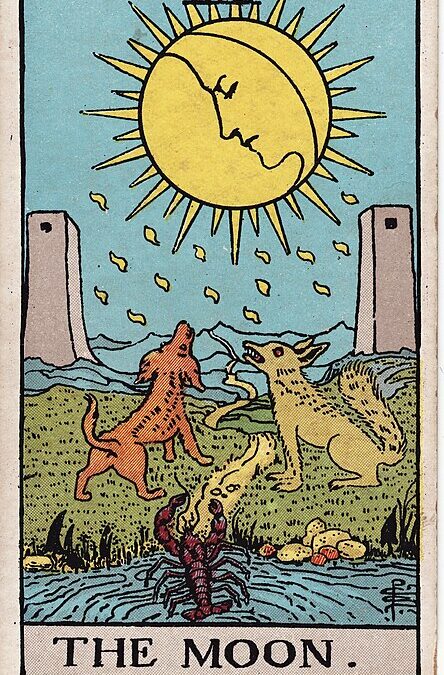 Carta de tarot: La Luna