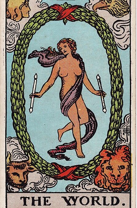 Carta de tarot: El Mundo
